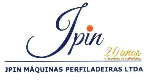 Selo de 20 anos da JPIN Máquinas Perfiladeiras